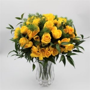 Bouquet Misto Rose e Fresie Zoom