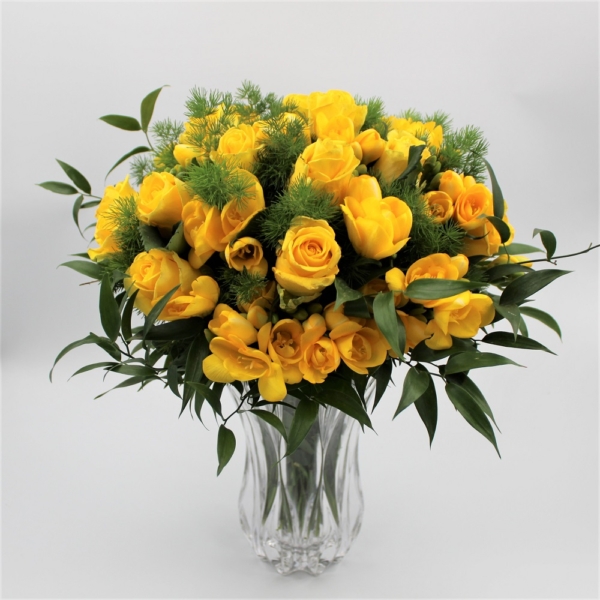 Bouquet Misto Rose e Fresie Zoom