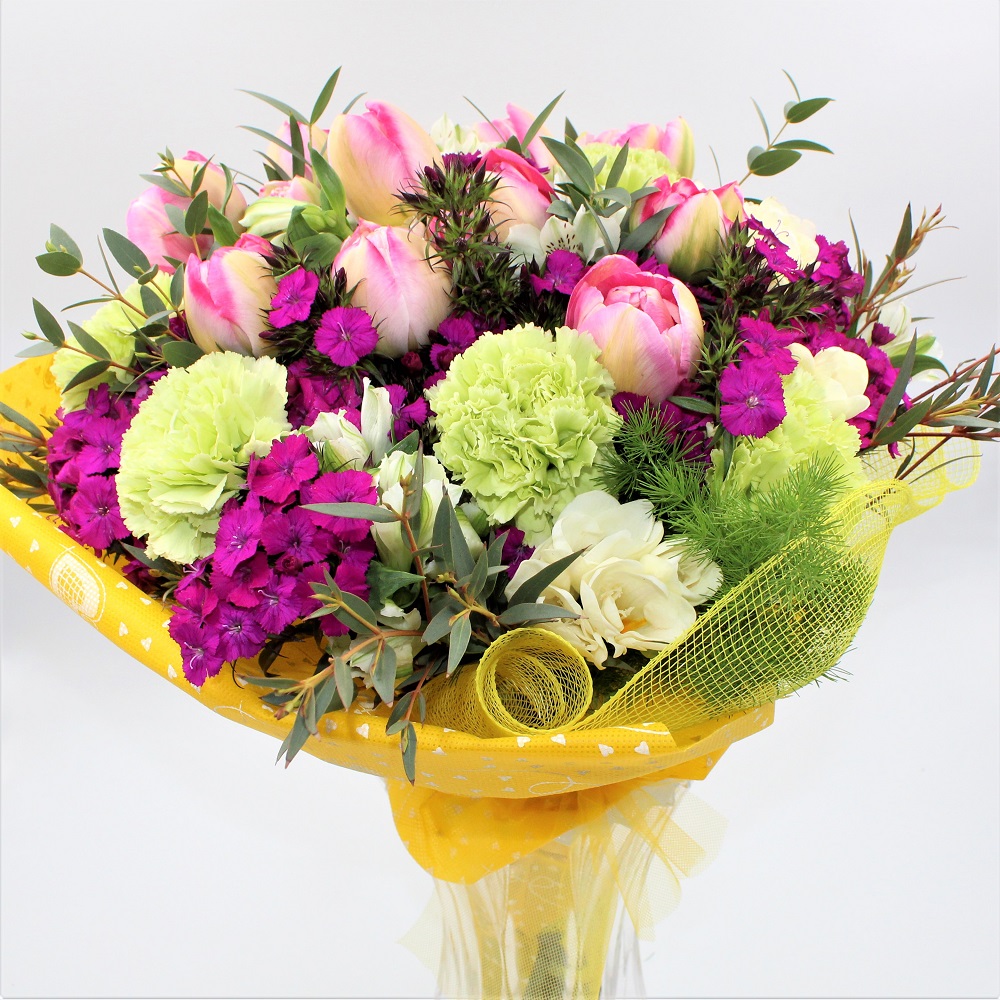 Bouquet Misto con Tulipani zoom Bouquet Misto con Tulipani zoom