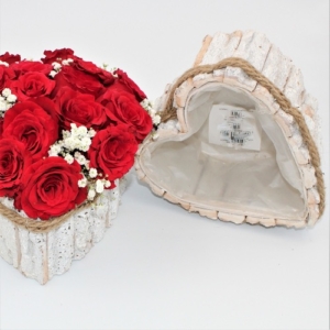 Cuore di Rose in Caspò di Legno 5